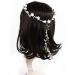 Elegant White Flower Hair Wreath for Weddings & Communions | Ladies & Girls Hair Accessories - Buy Online on SooperMarket.com