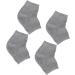 PLAFOPE 4 Pairs Anti-Crack Socks Feet Care Socks Men Socks Gel Spa Socks Heel Sleeves Ankle Socks Spa Gel Socks Anti Crack Heel Socks Mens Sock Feet Repair Socks Foot Socks Man Socks - Buy Online on SooperMarket.com