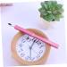 Beavorty Eyebrow Brush mini Lip Flexible Lipstick Brush Retractable Lipstick Applicator Portable Eye travel makeup brush Lip Gloss Applicator with cover telescopic brush medium Pink - Buy Online on SooperMarket.com