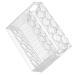 NAMOARLY Egg Storage Box Clear Drawer Plastic Eggs Egg Organizer for Refrigerator Egg Rack Devil Crisper