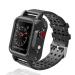 OWKEY Waterproof Apple Watch Case 42mm Series 3 with 3PCS Premium Multi-Size Bands, Built-in Screen Protector Full Body Rugged iWatch Protective Case Anti-Scratch Drop Shock Proof Apple Watch Case 42 mm