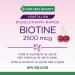 Nature's Bounty Biotin 2500mcg Supplement Helps Maintain Health of Hair and Skin Vegan formula 100 Tablets - Buy Online on SooperMarket.com