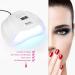 54W Nail Dryer LED Lamp for Gel Nails | Automatic Sensor Timer | Professional Nail Tools for Fingernail & Toenail Care - Buy Online on SooperMarket.com
