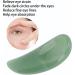 Mini Makeup Mask Spatula Curved Cosmetic Spatula Scoop Mini Gua Sha Jadestone Curved Makeup Eye Cream Cosmetic Spatula (Green) - Buy Online on SooperMarket.com