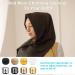 8 PCS Magnetic Hijab Pins | Multi-Use Colorful Magnets for Women's Scarves | No More Pinholes! (Silver/Gold/Rose Gold/Bronze/Black/Frosted Gold/Nude/White) - Buy Online on SooperMarket.com