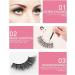 Scorpio Magnetic Eyelash Set False Eyelash Waterproof Magnetic Eyelashes Glue Free and Natural 3D False Eyelashes - Buy Online on SooperMarket.com