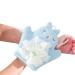 puzzlegame Kid Bath Sponge | Bath Scrubber Body Wash Towel | Gentle Body Wash Sponge Kid Body Wash Sponge Children's Bath Towel Sponge Gentle Children's Body Wash Sponge Blue
