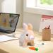 Woeau Rabbit Toy for Kids - Interactive Plush Bunny with Carrot, Sounds & Movements (Brown) - Buy Online on SooperMarket.com