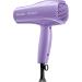1875 Ceramic Hair Dryer - Fast Drying Multi-Setting Comb & Detangler Included - Compact & Travel-Friendly (Purple - Buy Online on SooperMarket.com