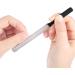 Quesuc 2 Pieces 4 Sides Stainless Steel Nail File Manicure Nail Tools 2 Size (Black) - Buy Online on SooperMarket.com
