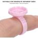 Eyelash Extension Glue Ring Cup 1.5cm / 0.6in Stable Wearing Easy To Wear Eyelash Glue Ring Cup Strong Flexibility for Professional Use(Pink 100 pcs a pack) - Buy Online on SooperMarket.com