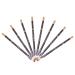 8pcs pencil sharpener eyebrow pencil haozhuang eyebrow pencil Eyebrow Pencils Makeup Accessories 1 count (Pack of 1) Black