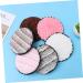 NOLITOY 6pcs Fluffy Makeup Remover Pads | Plush Round Cleaning Puffs for Eye & Face Makeup | Soft Powder Sponge Towels - Buy Online on SooperMarket.com