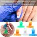 Rotekt 10pcs Nail Extension Fiberglass Tips & 5pcs Nail Art Clamps | International Shipping Available - Buy Online on SooperMarket.com