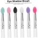 Healeved 6pcs Eye Shadow Brush Eyeshadow Brush Sponge Eyeshadow Makeup Practice Face Lip Brush - Buy Online on SooperMarket.com