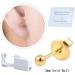 2 Pack Self Ear Piercing Gun Kit with Disposable Piercing Tool and Gold Stud for Easy, Painless Ear Piercing - Buy Online on SooperMarket.com