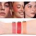 Lovelycat Colorful Moisturizing Stick Colorful Makeup Pink Stick Lasting Natural Makeup Eye Shadow Lip Cheek Waterproof for All Skin (orange One Size) Orange 1 g (Pack of 1) - Buy Online on SooperMarket.com