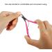 Professional Stainless Steel Cuticle Nipper for Manicures - Dead Skin Scissors Nail Art Tool - Buy Online on SooperMarket.com