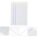 MUSISALY 100pcs Disposable Eyeliner Brush Makeup Brush Applicator Eye Tool Brush Eye Makeup Brush Cosmetic Brush Eyeliner Fiber Brush Eyeliner Applicator Makeup Eye Tool 9x6.5cm White - Buy Online on SooperMarket.com
