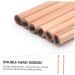 PLAFOPE 2pcs Double Ended Eyebrow Pencil with Brush Makeup Eyebrow Tool Women Makeup Pencils Eyeliner Wood - Buy Online on SooperMarket.com