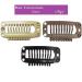 20pcs Weft Clips for Hair Extensions - Black Wig Clips | Durable & Secure Hair Accessories - Buy Online on SooperMarket.com