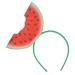 TENDYCOCO Halloween Watermelon Headband Novelty Hawaii Fruit Headband Costumes Headgear Props Funny Dress up Headpiece Accessories for Halloween Party Photo Props