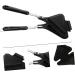 HOMSFOU 2 Pcs Sandwich Pan Sandwich Toaster Press Pan Sandwich Press Pan Sandwich Maker Pan Sandwich Grill Pan Sandwich Mould Frying Pan Egg Plate Aluminum Alloy Clamshell Waffles 35X18X4CMx2pcs Blackx2pcs - Buy Online on SooperMarket.com