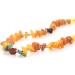 Larsson Amber Necklace for Dogs & Cats | Malachite & Red Jasper | 50-60 cm | International Shipping - Buy Online on SooperMarket.com