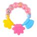 Silicone Baby Rattle Teether Gum Toy for Infants - Pink - Buy Online on SooperMarket.com