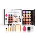 Joyeee All in One Makeup Kit for Women Full Starter Multipurpose Makeup Kit for Teenager Girls Includes Concealer Palette Brush Sets Makeup Primer Powder Puff SET003