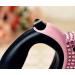 Sweet Roller Leash - Extendable Rhinestone Walking Leash for Small & Medium Dogs Puppies & Cats - Perfect Pet Parenting Accessory - Buy Online on SooperMarket.com