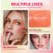 Lovelycat On-the-Go Makeup Blush Stick Tinted Moisture Stick Shadow Lips Cheek Blusher Creamy Makeup Long Lasting Natural Nude Makeup for All Skin (orange) - Buy Online on SooperMarket.com