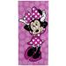 Disney Minnie Mouse Cheery Bath/Pool/Beach Towel - Super Soft & Absorbent Fade Resistant Cotton Towel, Measures 28 x 58 inches (Official Disney Product) Pink - Minnie Mouse