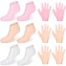 Shop Sunoya Moisturizing Socks - 3 Pairs of Silicone Anti-Slip Foot Spa Gel Socks for Dry Cracked Feet | International Shipping Available - Buy Online on SooperMarket.com