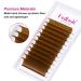 0.07 D Curl Volume Lash Extensions | Easy Fan Mixed Tray 15-20mm | Brown Blond Supplies - Buy Online on SooperMarket.com