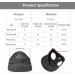 Adjustable Baseball Cap for Pets - Dog Sport Hat with Ear Holes - Summer Travel Dog Sun Hat (L-Black) - Buy Online on SooperMarket.com