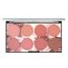 Blush Palette Makeup Blush Cream Palette Face Powder Blusher with 8 Blush 42G 8 Colors Blusher