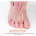 Gel Loop Correctors Set for Women - Toe Straightener Support Tool for Hammertoe Relief and Cushioning - 6pcs - Buy Online on SooperMarket.com