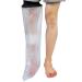 ALGONETO 2X Waterproof Cast Shower Cover Leg for Adults Foot and Lower Leg Cast Wounds Protector Showering Bath Accessories - Buy Online on SooperMarket.com