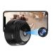 1080P Magnetic WiFi Mini Camera,Spy Camera Hidden Camera,Nanny Cam WiFi Reshline Camera for Home Office Security,Secret Cameras with Motion Detection Night Vision Black