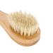 Natural Soft Bristle Face Cleansing and Exfoliating Brush - Wood Handle Facial Scrubber for Men and Women - Buy Online on SooperMarket.com