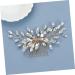 Didiseaon hair European and American headgear manual crystal modeling Accessories rhinestones Metal decorate Hair piece wedding bride comb accessories hairpin hair comb Miss - Buy Online on SooperMarket.com