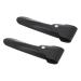 PATIKIL Leather Razor Protective Case 2 Pack Double Edge Razor Protector Sheath Shaving Device Protective Case for Travel Black