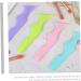 Didiseaon 6 Pcs Silicone Beauty Ruler Silicone Molds Silicone Eyeliner Tool Eyeliner Guide Aid - Buy Online on SooperMarket.com