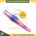 Surgi-Grade Stainless Steel Slant Pink Tweezers for Eyebrows - Precision Tool for Ingrown Hair Removal | G.S Online Store - Buy Online on SooperMarket.com