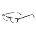 Edison & King Practical reading glasses Remedy in 2 wearing options with premium lenses +1.00 dpt Black