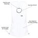 Beard King Beard Bib Apron for Men - Original Cape As Seen on Shark Tank - Hair Catcher for Shaving & Trimming - Grooming Gifts for Dad or Husband - White - Buy Online on SooperMarket.com