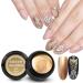 Nail Painted Gel - 8ml / Bottle Nail Painted Gel Metallic Nail Art UV Varnish Lacquer(02-golden) - Buy Online on SooperMarket.com