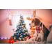 Buy Lionet Paws Christmas Dog Bandana | Headscarf & Towel for All Dog Sizes - Festive Holiday Style - Buy Online on SooperMarket.com