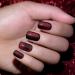 RARJSM Burgundy Cat Eye Gel Nail Polish - Diamond Black Red Velvet Glitter 15ml - UV LED Soak Off for Home Salon Christmas Manicure - Buy Online on SooperMarket.com